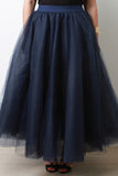 Fluffy Tulle Maxi Skirt