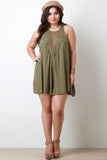 Mesh Yoke Romper