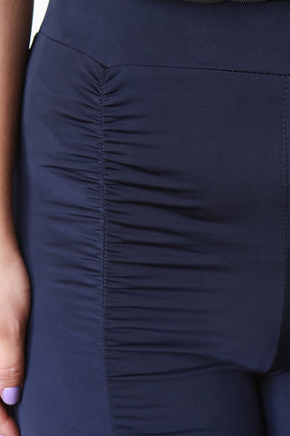 Ruched Detail High Waist Leggings