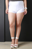 Shimmer High Waisted Spandex Shorts