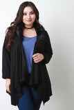 Detachable Faux Fur Collar Cardigan