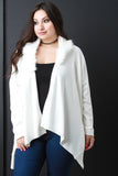 Detachable Faux Fur Collar Cardigan