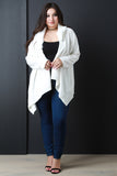 Detachable Faux Fur Collar Cardigan