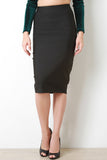 Thick Bandage Knit Pencil Skirt