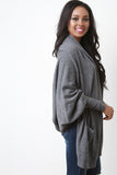 Dolman Sleeve Shawl Cardigan