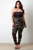 Camo High Waist Leggings