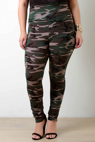 Camo High Waist Leggings