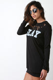 Slay Burn Cutouts and Razorcuts Sweater Dress