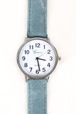 Keeping It Casual Denim Watch