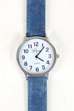 Keeping It Casual Denim Watch