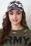 Camoflage Print Baseball Hat