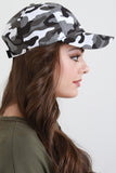 Camoflage Print Baseball Hat