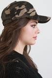 Camoflage Print Baseball Hat