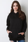 Basic Over-sized Long Sleeve Hoodie